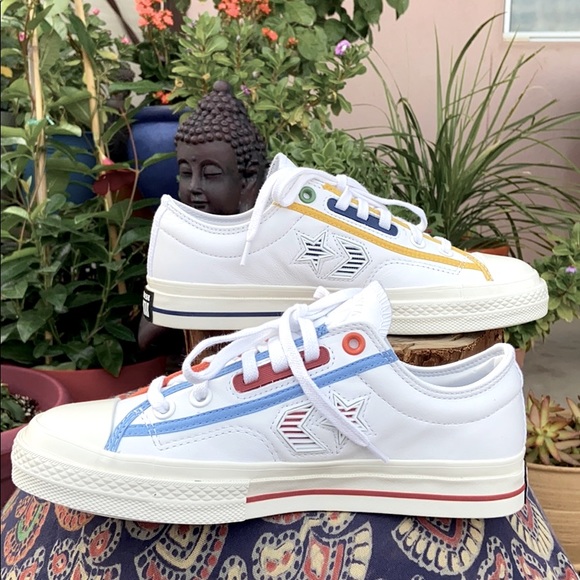 New Converse One Star “Star Player” OX Leather 8 - Picture 2 of 14